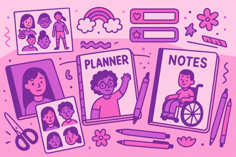 Papelería Creativa e Inclusiva para Conectar con Familias Diversas